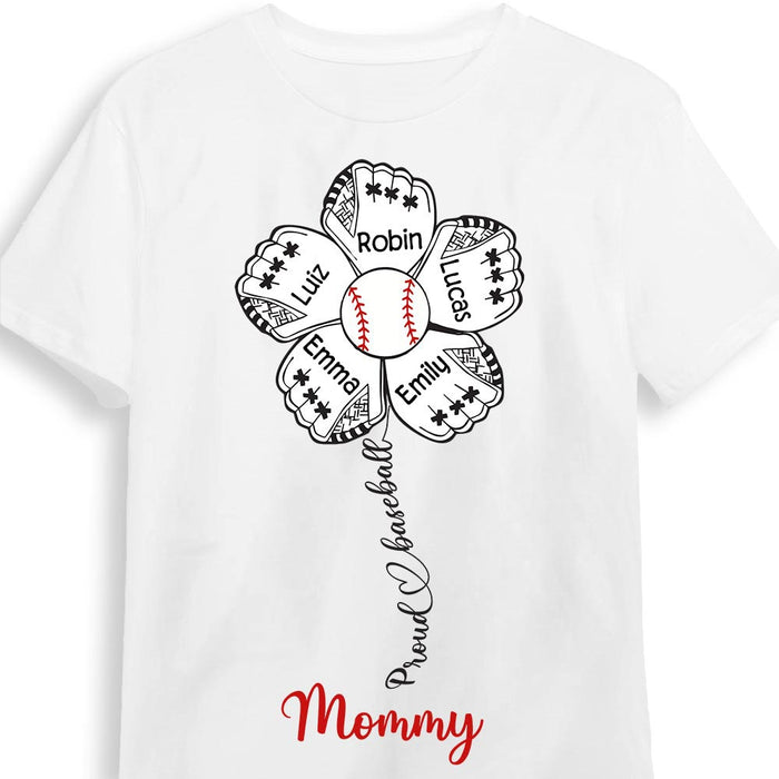 Personalized Gift For Baseball Mom Shirt - Hoodie - Sweatshirt 34729 1