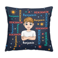 Personalized Gift For Granddaughter Custom Name Pattern Pillow 30836 thumb 1