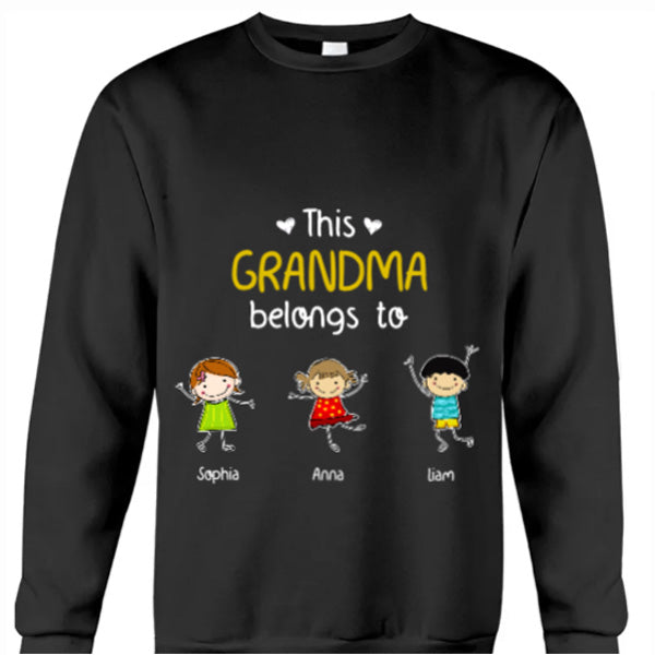 Personalized Grandma Sweatshirt MY111 81O34