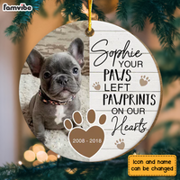 Personalized Pet Dog Cat Memorial  Ornament SB513 81O34 thumb 1