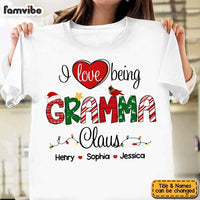 Personalized Christmas Grandma I Love Being Shirt - Hoodie - Sweatshirt 30197 thumb 1