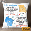 Personalized Gift For Long Distance Grandson Inside This Pillow 27222 1