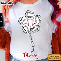 Personalized Gift For Baseball Mom Shirt - Hoodie - Sweatshirt 34729 thumb 1