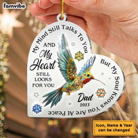 Personalized Christmas Memorial Hummingbird Ornament 30034 thumb 1