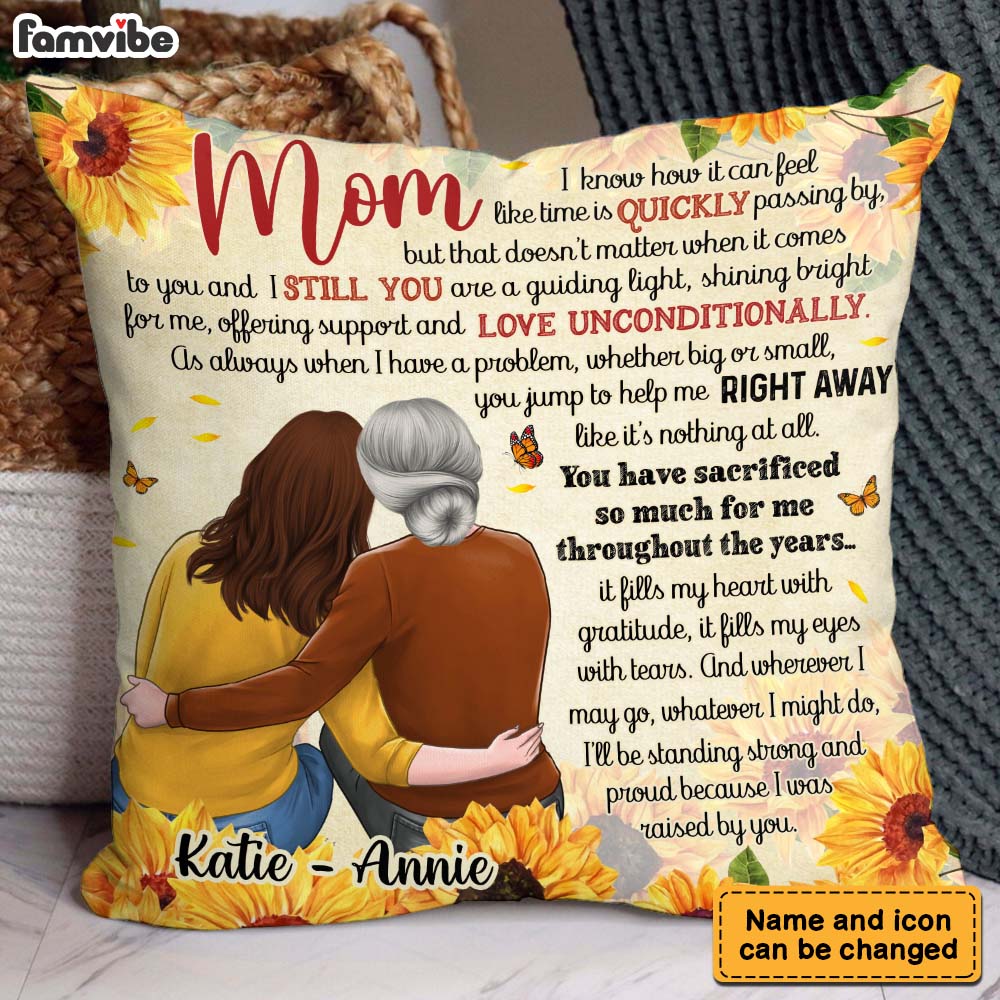 Personalized Gift For Mom Pillow 32180