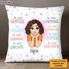 Personalized Gift For Granddaughter French Je Suis Gentille Pillow 27737 1