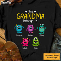Personalized Gift For Grandpa Belongs To Little Monsters Shirt - Hoodie - Sweatshirt 25990 thumb 1