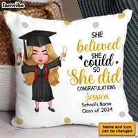 Personalized Graduation Girl Pillow AP133 23O28 thumb 1