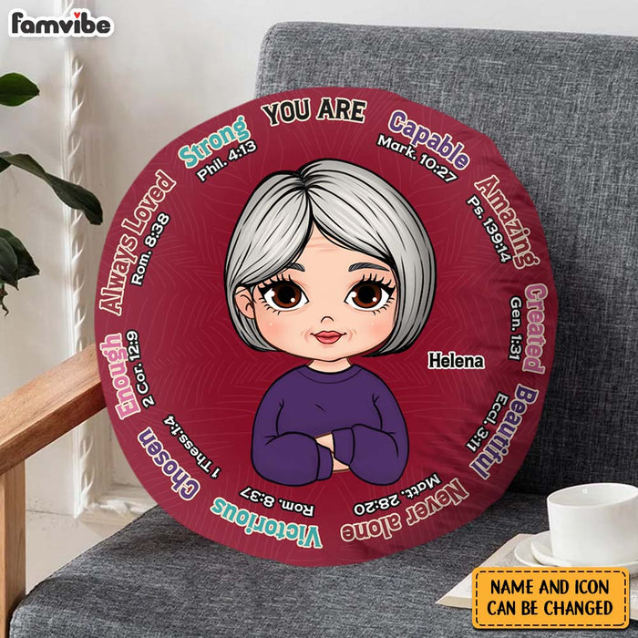 Personalized Gift For Woman Affirmation Shaped Pillow 30624 1