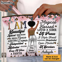 Personalized Gift For Woman I Am Affirmation Cosmetic Bag 32215 thumb 1