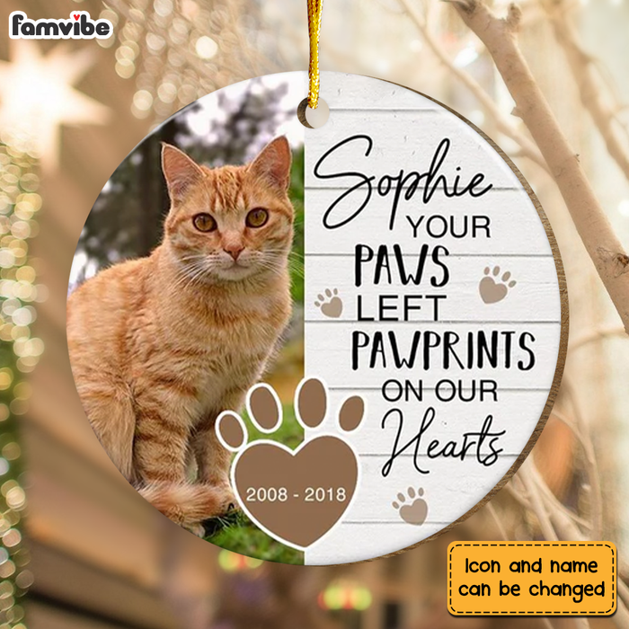 Personalized Pet Dog Cat Memorial  Ornament SB513 81O34 1