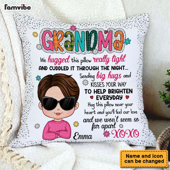 Personalized Gift For Grandma Custom Title Pillow 34568 1