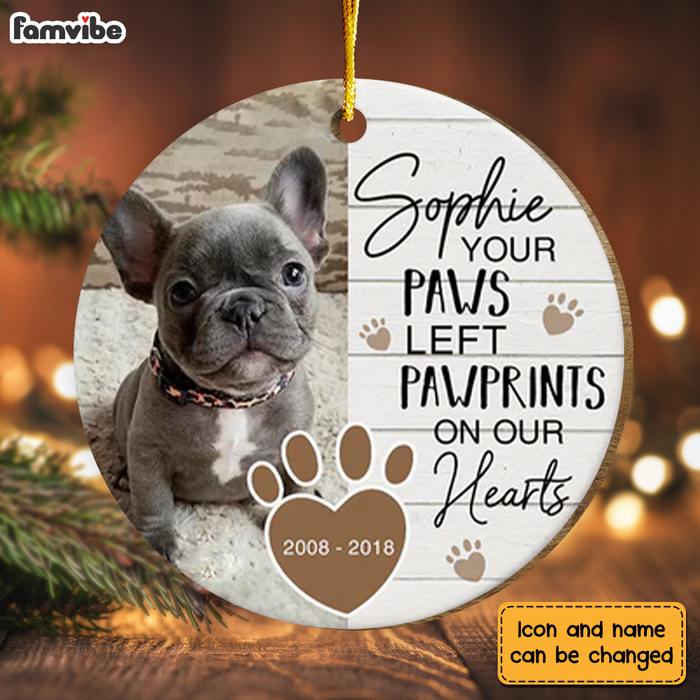 Personalized Pet Dog Cat Memorial  Ornament SB513 81O34 1