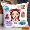 Personalized Gift For Granddaughter Christian Affirmations Pillow 32343 1