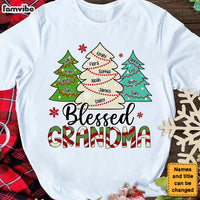 Personalized Gift Blessed Grandma Christmas Tree Shirt - Hoodie - Sweatshirt 30194 thumb 1