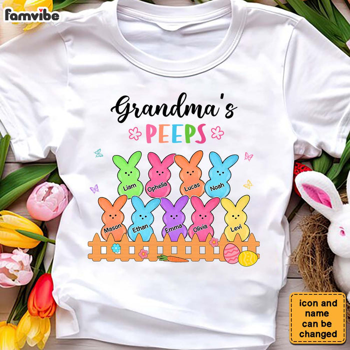 Personalized Grandma Peeps Easter Shirt - Hoodie - Sweatshirt 31726 1