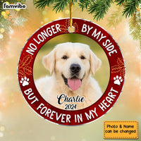 Personalized Christmas Gift For Pet Owners Pet Lovers Acrylic Circle Ornament 36165 thumb 1