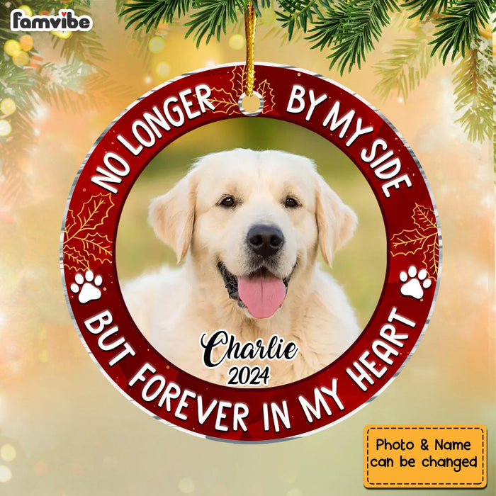 Personalized Christmas Gift For Pet Owners Pet Lovers Acrylic Circle Ornament 36165 1