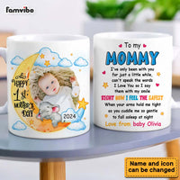 Personalized First Mother's Day Elephant Photo Mug 23236 thumb 1