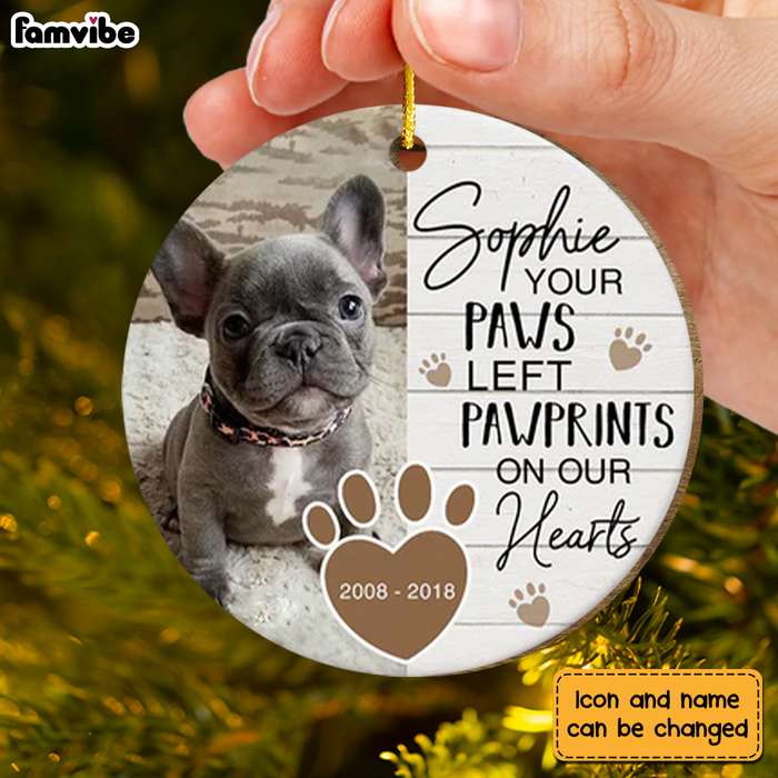 Personalized Pet Dog Cat Memorial  Ornament SB513 81O34 1