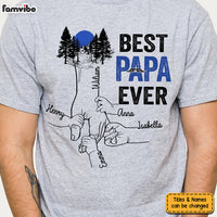 Personalized Gift For Dad Grandpa Hand Vector Shirt - Hoodie - Sweatshirt 33415 thumb 1
