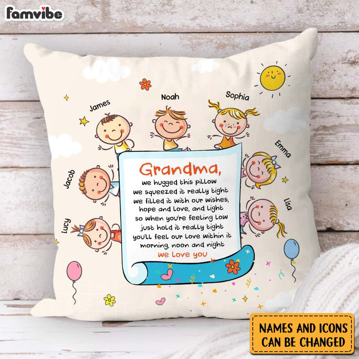 Personalized Gift For Grandma We Hugged This Pillow 30707 1