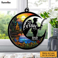 Personalized For Dad Fishing Lure Until We Fish Again Acrylic Suncatcher Ornament 33025 thumb 1