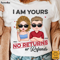 Personalized Gift For Couple I'm Your No Returns Or Refunds Shirt - Hoodie - Sweatshirt 34807 thumb 1