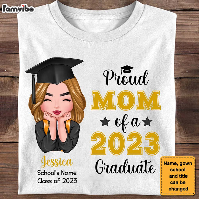 Personalized Graduation 2023 Mom T Shirt AP211 28O28 1