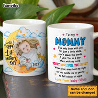 Personalized First Mother's Day Elephant Photo Mug 23236 thumb 1