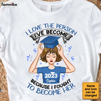 Personalized Graduation 2023 Girl T Shirt AP141 85O28 thumb 1