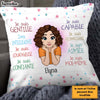 Personalized Gift For Granddaughter French Je Suis Gentille Pillow 27737 1