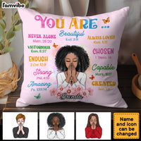 Personalized Gift For Daughter You Are Bible Verses Pillow 30682 thumb 1