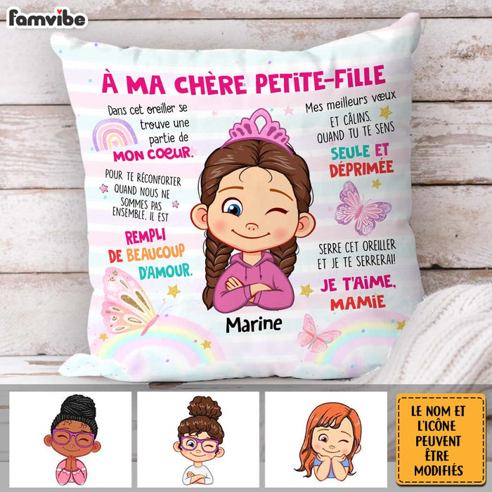 Personalized Gift For Grandson French Construction Pillow 30687 1