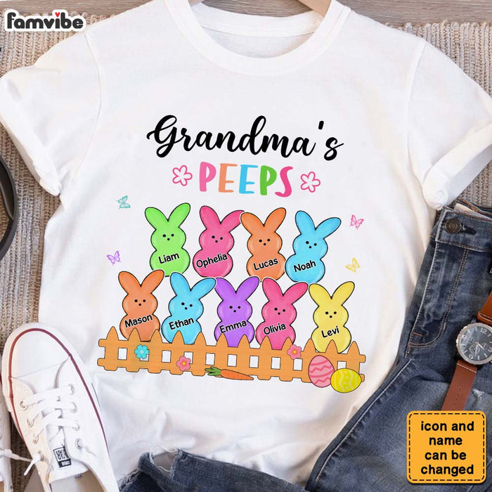 Personalized Grandma Peeps Easter Shirt - Hoodie - Sweatshirt 31726 1