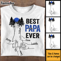 Personalized Gift For Dad Grandpa Hand Vector Shirt - Hoodie - Sweatshirt 33415 thumb 1
