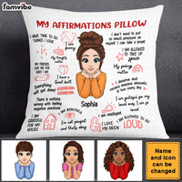 Personalized Positive Affirmations Pillow NB241 85O28 thumb 1