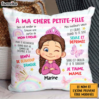 Personalized Gift For Grandson French Construction Pillow 30687 thumb 1