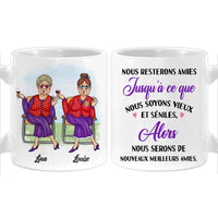 Personalized Gift For Friends French Old and Senile Mug 30327 thumb 1