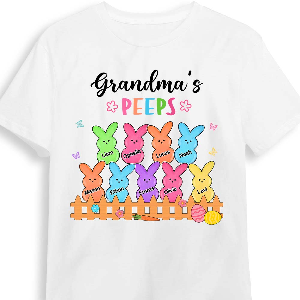 Personalized Grandma Peeps Easter Shirt - Hoodie - Sweatshirt 31726