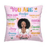 Personalized Gift For Daughter You Are Bible Verses Pillow 30682 thumb 1