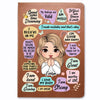 Personalized Gift For Daughter I Am Affirmation Leather Cover Notebook 32309 1