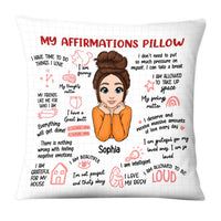 Personalized Positive Affirmations Pillow NB241 85O28 thumb 1