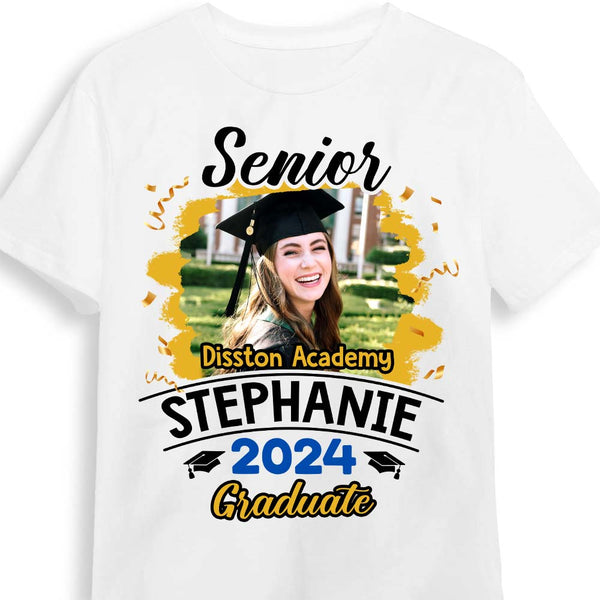 Personalized Graduation Gift Senior Custom Photo Shirt - Hoodie - Sweatshirt 32353