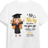 Personalized Graduation Girl 2023 T Shirt AP272 28O28 thumb 1