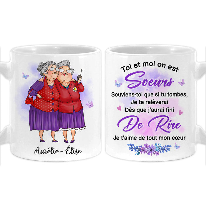 Personalized Gift For Friends Sisters French Mug 30780 1