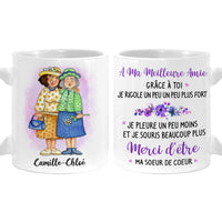 Personalized Gift For Friends French Thank You Mug 30443 thumb 1