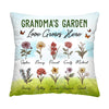 Personalized Gift For Grandma Garden Love Grow Here Pillow 31396 1