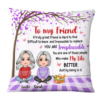 Personalized Gift For Friends A Truly Great Friend Pillow 30537 thumb 1