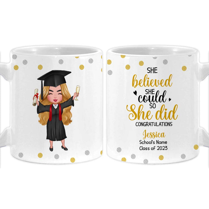 Personalized Graduation Girl 2023 Mug AP133 23O28 1